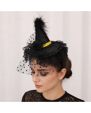 "BOOMZEE" PBZ-08 Шляпа с вуалью на ободке арт. ГММ-108663-1-ГММ070749736934