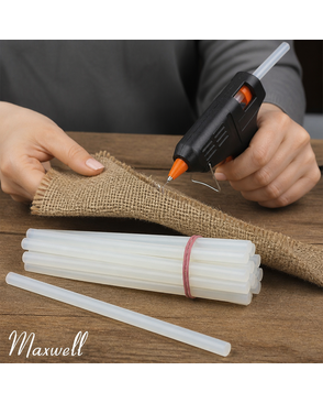 Клей для клеевого пистолета прозрачный Maxwell Glue d 11,2мм L 210мм уп.1кг арт. МГ-113190-1-МГ0990961