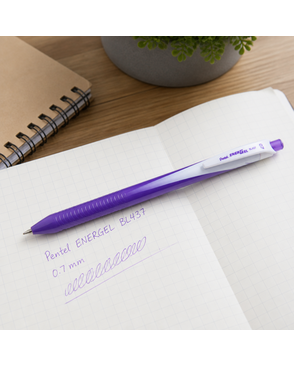 "Pentel" Ручка гелевая автоматическая Energel, одноразовая 0.7 мм 12 шт. арт. ГММ-110206-12-ГММ092988682504