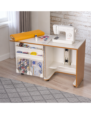 Стол раскладной для швейной машины COMPACT, бук арт. ГЕЛ-32823-1-ГЕЛ0053027