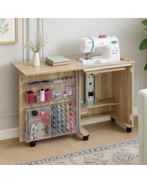 Стол раскладной для швейной машины COMPACT, дуб арт. ГЕЛ-32935-1-ГЕЛ0184019