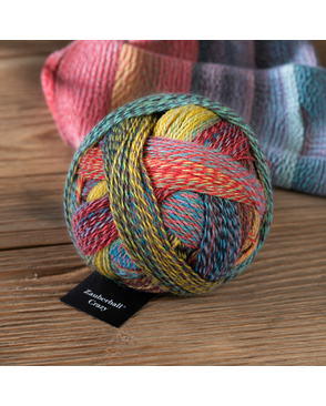 Пряжа Crazy Zauberball, 75% шерсть, 25% полиамид, 100 г, 420 м арт. ГЕЛ-33504-1-ГЕЛ0165374