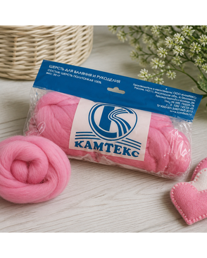 "Камтекс" КТ ГЛ Полутонкая 100% шерсть 50г арт. ГММ-3342-34-ГММ021792928282