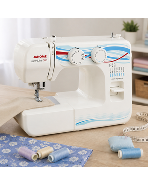 Бытовая швейная машина Janome Sew Line 300 арт. ТМ-8160-1-ТМ-0026026