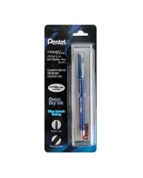 "Pentel" Ручка гелевая Energel Metal d 0.7 мм арт. ГММ-119391-2-ГММ140458079294