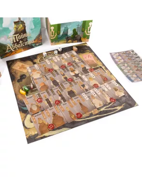 Игра настольная "Эврикус" "Тайна Аббатства" PG-17404 арт. ГММ-120331-1-ГММ141658953224