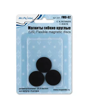 "Mr.Painter" Магниты круглые FMD-02 4 шт. арт. ГММ-1678-1-ГММ0021312