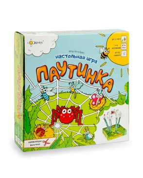 "Эврикус" Игра настольная "Паутинка" BG-17029 арт. ГММ-11300-1-ГММ0024514