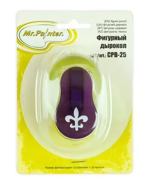 "Mr.Painter" CPB-25 Фигурный дырокол 2.5 см арт. ГММ-175-4-ГММ0045602
