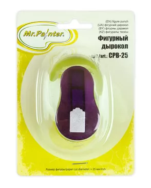 "Mr.Painter" CPB-25 Фигурный дырокол 2.5 см арт. ГММ-175-10-ГММ0005950