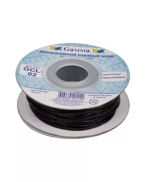 Шнур кожаный GCL-02 д.0,2см 10м арт. ГММ-2006-1-ГММ0060832