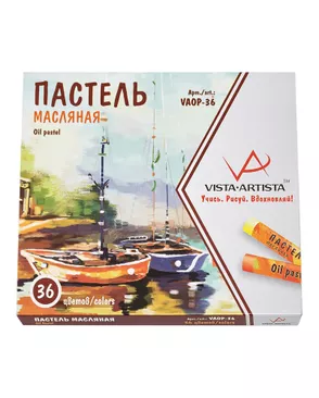"VISTA-ARTISTA" Studio VAOP-36 пастель масляная набор 36 цв. арт. ГММ-2582-1-ГММ0037459