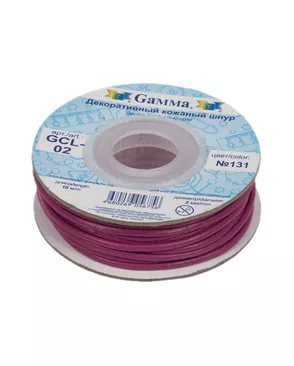 Шнур кожаный GCL-02 д.0,2см 10м арт. ГММ-2637-10-ГММ0056349