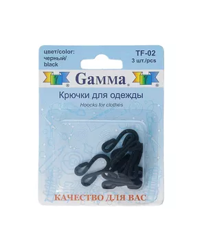 Крючки шубные TF-02 x36мм арт. ГММ-8164-2-ГММ0062802