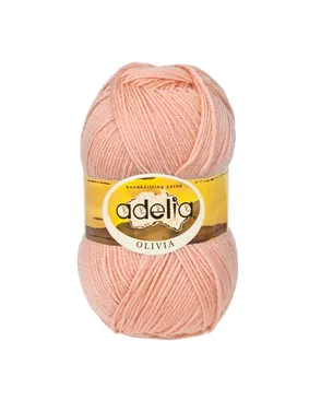 Пряжа ADELIA "OLIVIA" 60% акрил, 40% шерсть 5 х 100 г 250 м ± 10 м арт. ГММ-101667-12-ГММ006286915872