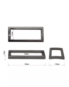 Рамка металл 100шт арт. ССФ-1297-22-ССФ0017585465