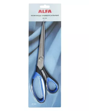 Ножницы общего назначения, 25 см, ALFA арт. СВКТ-5895-1-СВКТ0025999