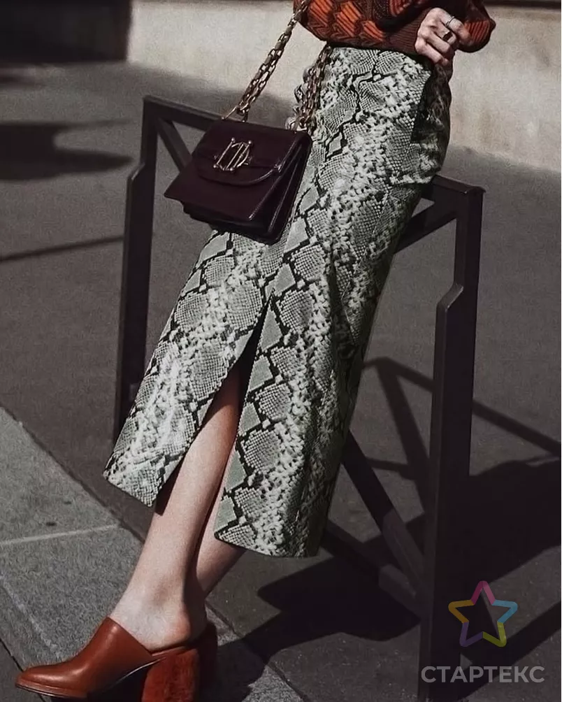 Кожа принт Африка арт. ИКЖ-31-4-20503.008 - рис. 2