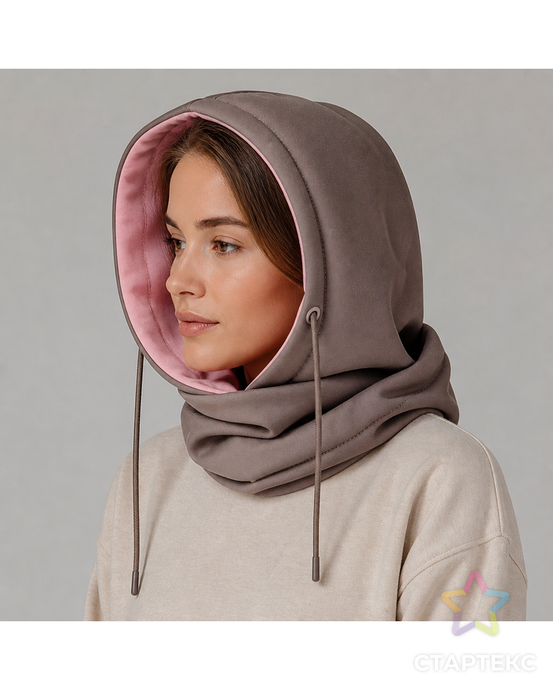 Выкройка: капор мнгофункциональный арт. ВКК-3905-4-ЛК0002375 - рис. 1