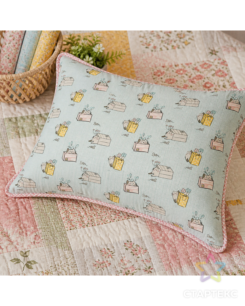 Ткани для пэчворка PEPPY МАРТОВСКАЯ ПЕСНЯ ФАСОВКА 50 x 55 см 146±5 г/кв.м 100% хлопок арт. ГММ-11027-12-ГММ0069143 - рис. 1