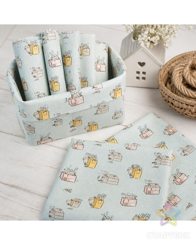 Ткани для пэчворка PEPPY МАРТОВСКАЯ ПЕСНЯ ФАСОВКА 50 x 55 см 146±5 г/кв.м 100% хлопок арт. ГММ-11027-12-ГММ0069143 - рис. 3