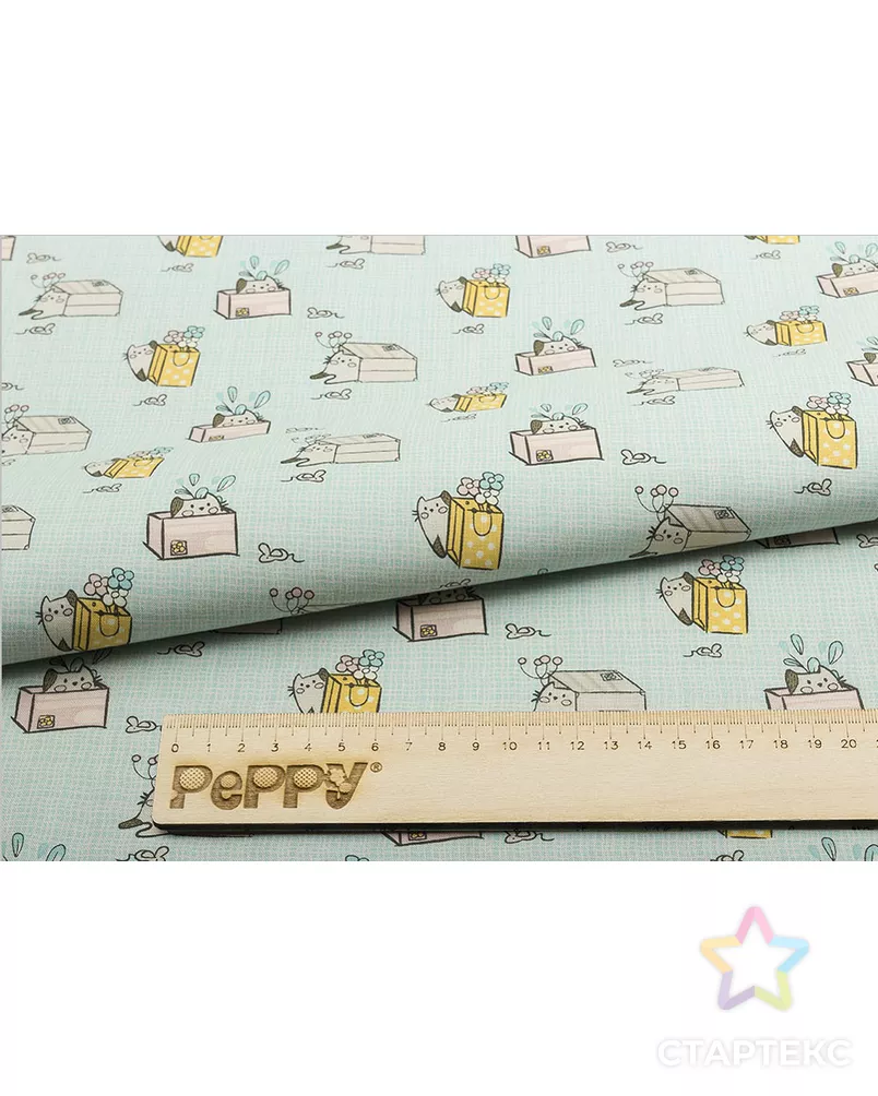 Ткани для пэчворка PEPPY МАРТОВСКАЯ ПЕСНЯ ФАСОВКА 50 x 55 см 146±5 г/кв.м 100% хлопок арт. ГММ-11027-12-ГММ0069143 - рис. 4