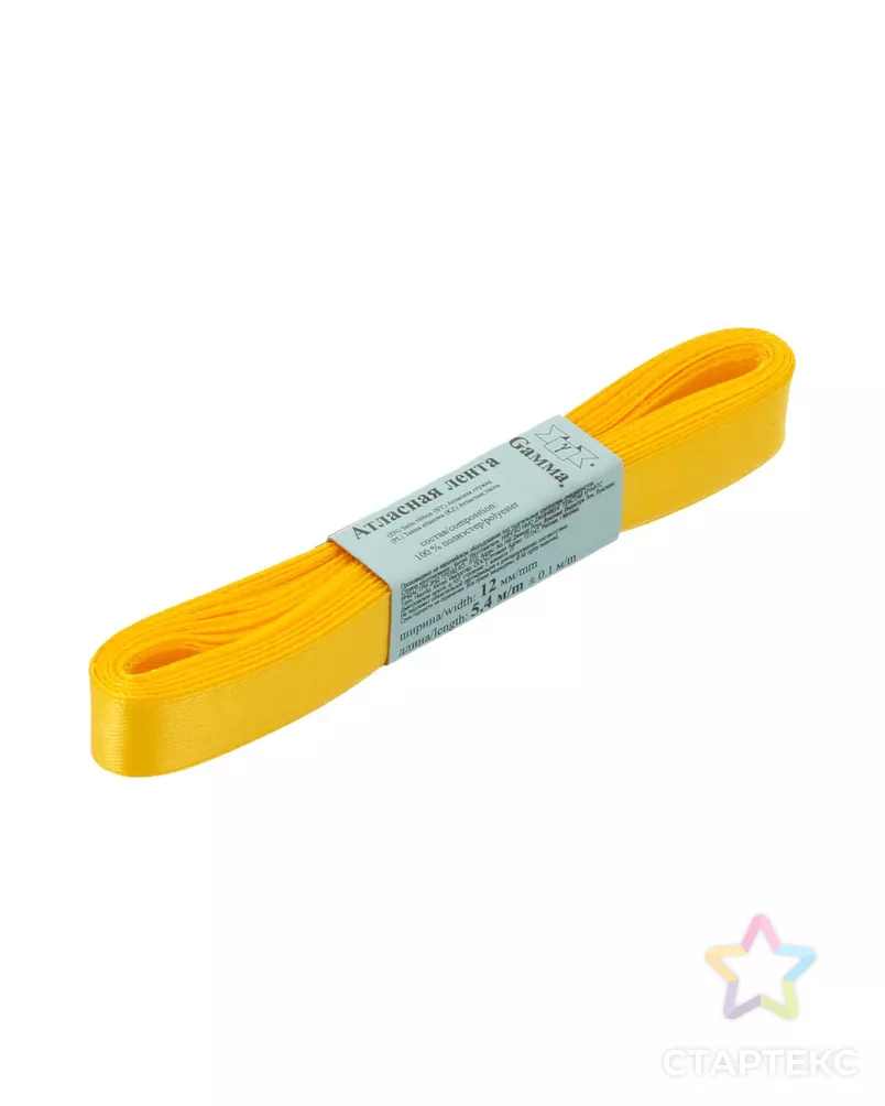 Лента атласная AL-12P ш.1,2см (10x5,4м) арт. ГММ-13815-21-ГММ0022085 - рис. 4