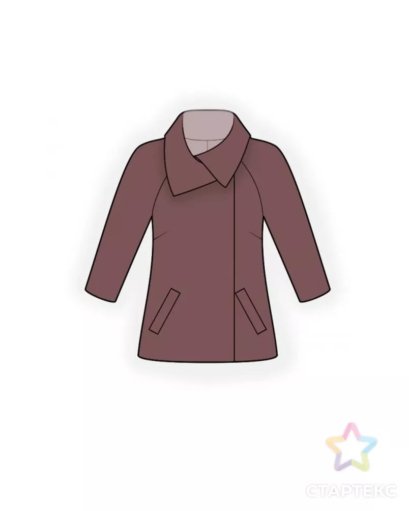 Выкройка: трикотажный жакет арт. ВКК-3827-9-ЛК0004638 - рис. 4